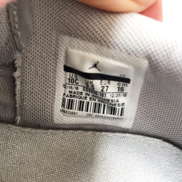 Jordan Legacy 312 Low TD Basketball Shoe EUC 10 - Picture 6 of 7